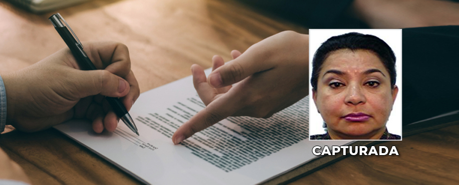 Ordenan captura contra mujer que falsificó documentos para ganar licitaciones en el FSV
