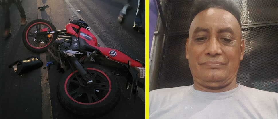 Él era Luis, quien falleció atropellado por una motocicleta en La Paz