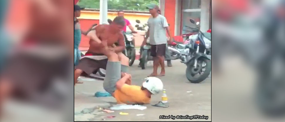 Policía de licencia frustra intento de robo en Brasil castrando al ladrón de un disparo 