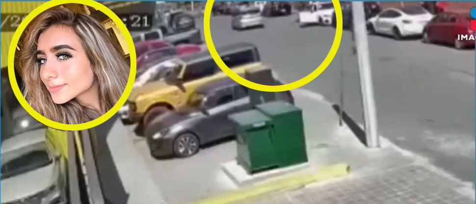 Captan cuando le quitan la vida a influencer tras salir del gimnasio en Puebla, México