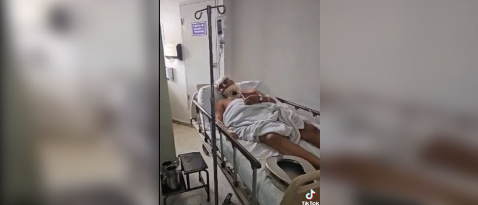 Omar Angulo comparte impactantes imágenes de cómo quedó tras grave choque