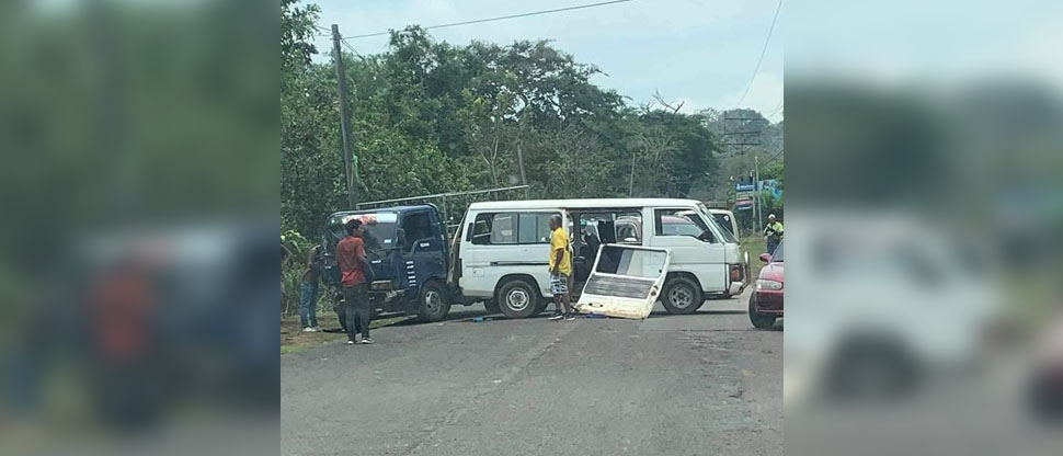Reportan fuerte accidente en Santiago de María, Usulután