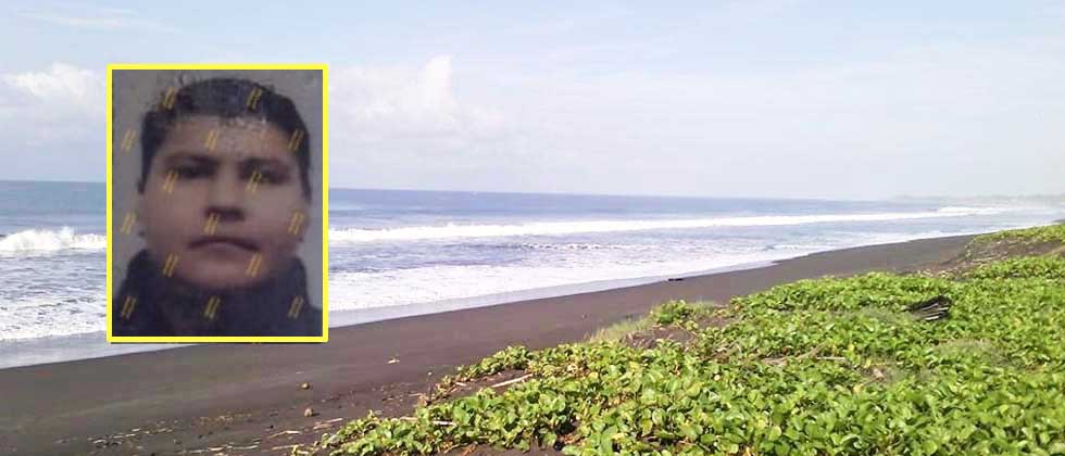 Él era Daniel, quien perdió la vida ahogado en playa de Sonsonate