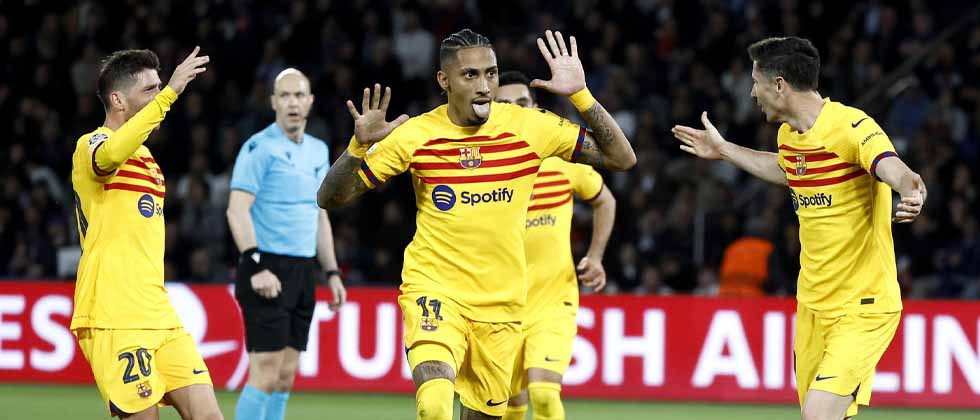 El Barcelona da la sorpresa y vence al PSG en París