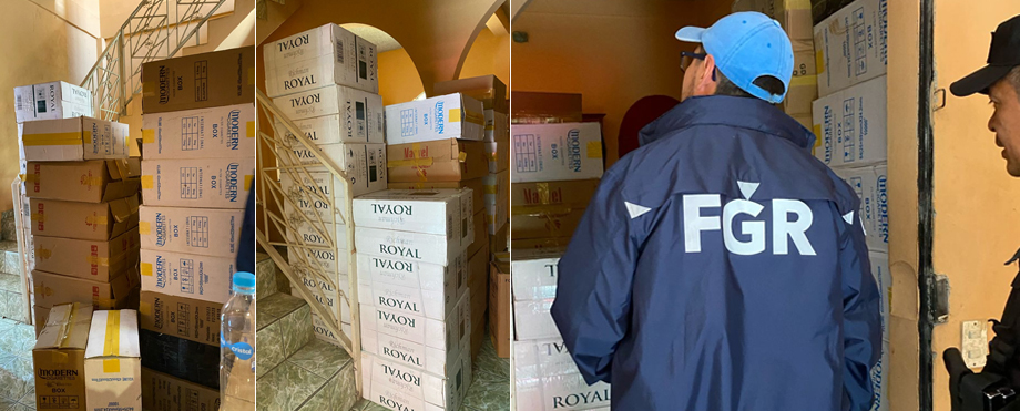 Realizan allanamiento en vivienda donde se almacenaba mercadería de contrabando en Metapán