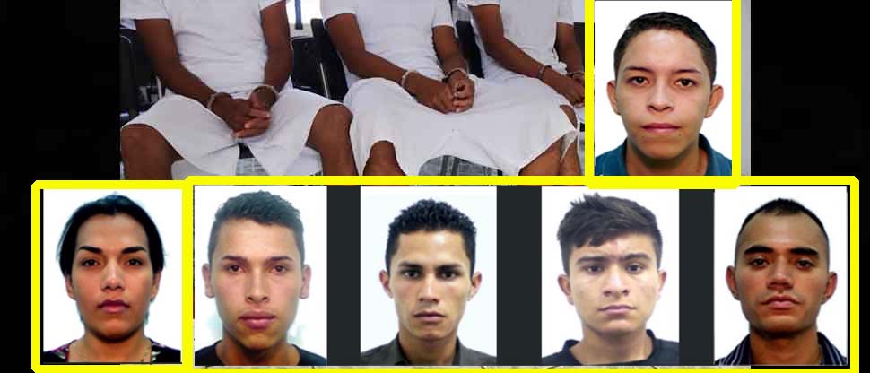 6 pandilleros de la MS pasarán tras las rejas por delinquir en Mejicanos