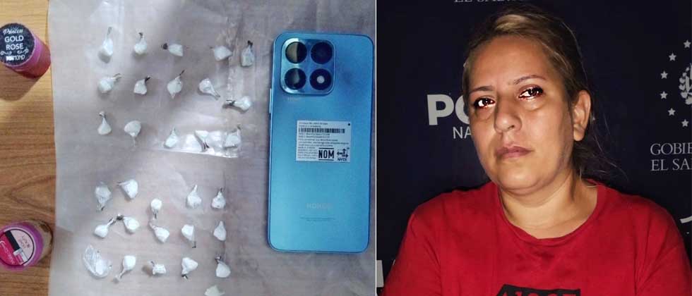 Capturan a mujer que se dedicaba al narcomenudeo en Ahuachapán