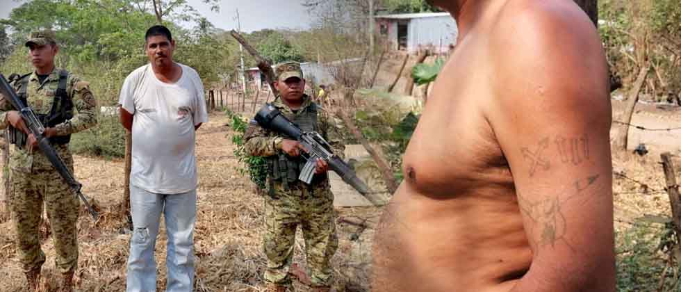 Detienen a MS que se escondía en zona rural de Izalco, Sonsonate