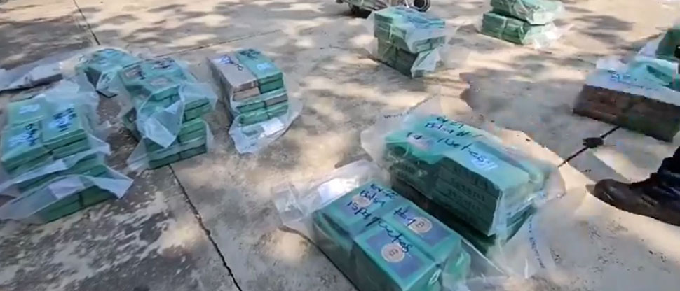 Autoridades verifican lote de droga que será destruido en las próximas horas