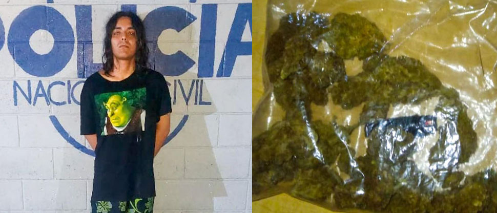 Policía capturan a hombre por tenencia y posesión de droga