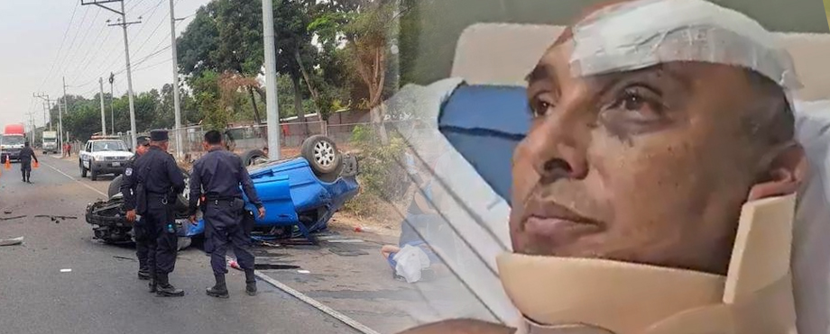 Omar Angulo niega haber ganado dinero exponiendo su accidente en redes sociales