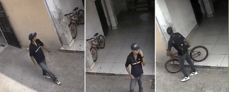 Denuncian a sujeto que hurtó una bicicleta al interior de una parroquia en Chalchuapa