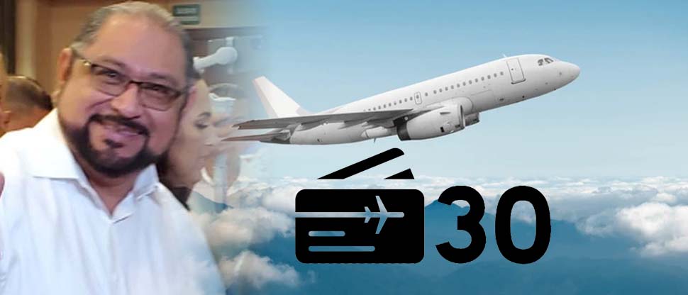 Joel Sánchez compró 30 boletos de avión para realizar una gira en EEUU