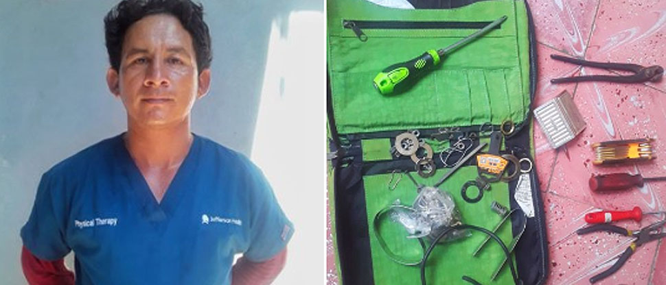 Capturan a sujeto que abría vehículos para hurtar las pertenencias que habían en su interior