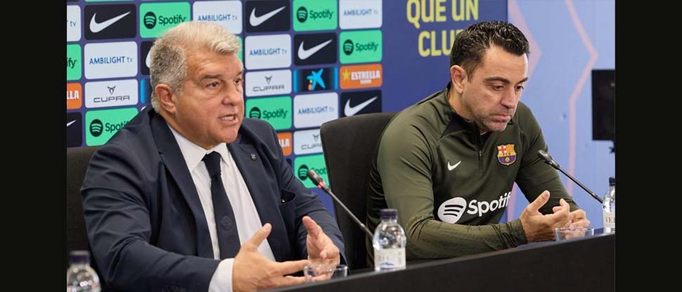 Xavi Hernández accedió que para la próxima temporada el Barcelona «no fiche»