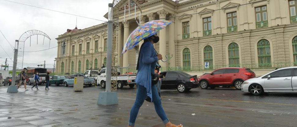 MARN prevé un jueves con chubascos y tormentas y fuertes ráfagas de viento