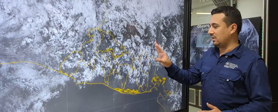 Se esperan lluvias con actividad eléctrica para las próximas horas, según MARN