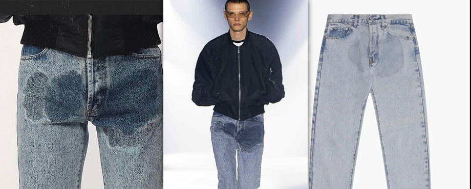 Lanzan jeans “manchados de pis” a $800 y se agotan en cuestión de minutos