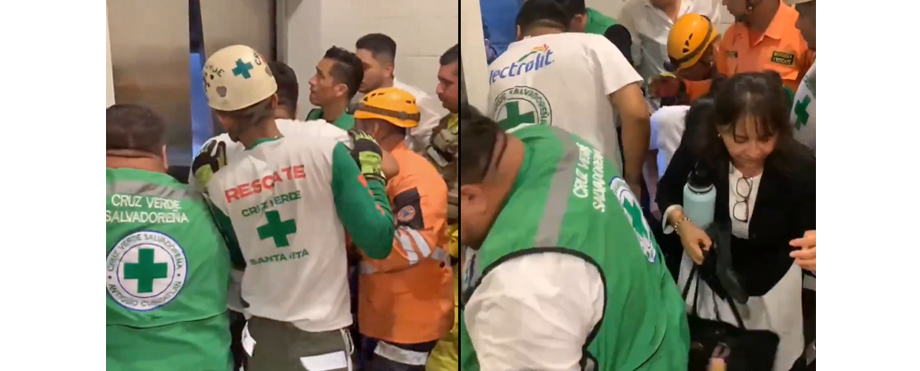 Rescatan a 16 personas que quedaron atrapadas en un ascensor