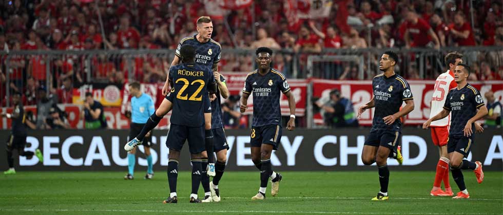 El Madrid logra valioso empate en Alemania y ya tiene medio pie en la final