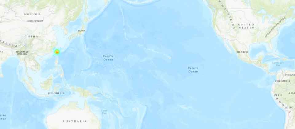 Medio Ambiente reporta que no existe alerta de tsunami tras fuerte sismo en Taiwán