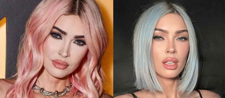 Megan Fox se despide de su cabello rosado y llega con nuevo look