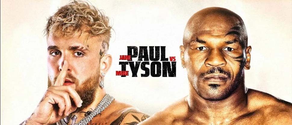 Pelea de Mike Tyson contra youtuber Jake Paul será transmitido en Netflix