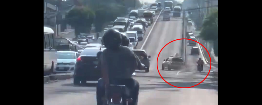 Sujeto que provocó accidente en bulevar del Ejercito es sancionado por el VMT