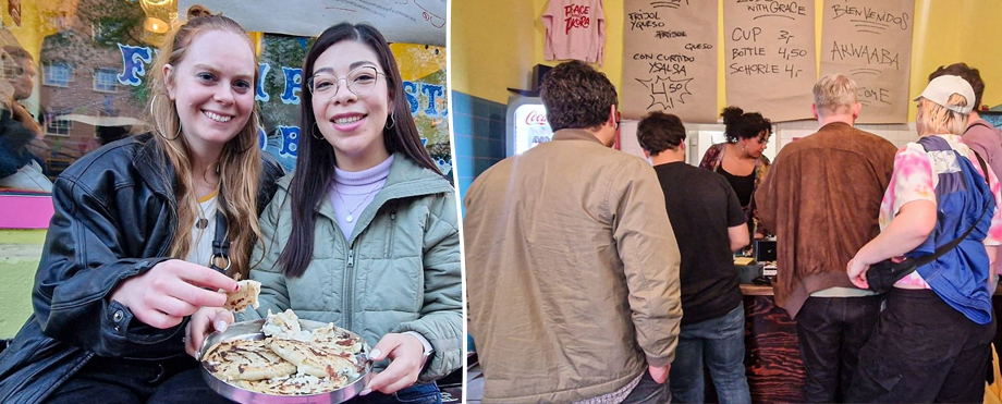 Histórico: Inauguran pupusería en Berlín, Alemania