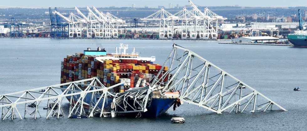 Recuperan cuerpo de mexicano que murió por colapso del puente de Baltimore