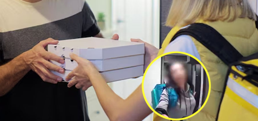 Repartidora descubre infidelidad al llevar pedido a la amante de su esposo