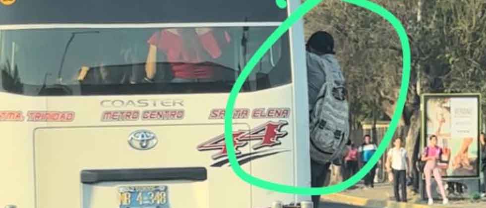 Castigan con más de $140 a microbusero de ruta 44 por sobrepasar limite de pasajeros y colocarlos en riesgo