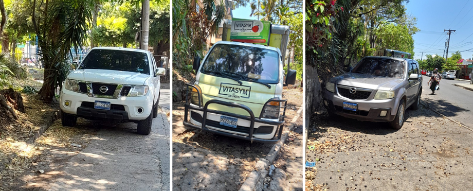 Sancionan a conductores por estacionarse en zona no permitidas en San Salvador