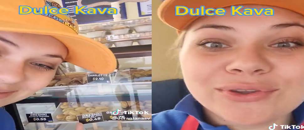 Popular tiktokera ucraniana abre cafetería en el país