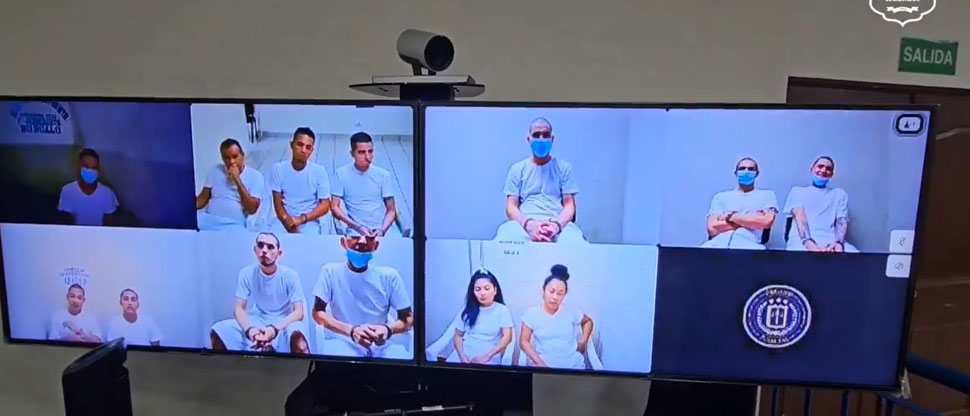 Inicia vista pública en contra de 22 pandilleros de la 18 acusados de diversos delitos