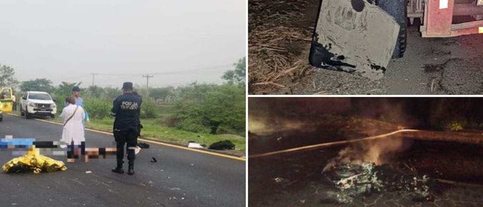 Al menos tres personas fallecidas fue el saldo que dejó varios accidentes de tránsito que se registraron la madrugada de este sábado
