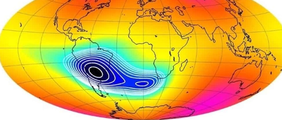 La NASA confirma que extraña anomalía magnética “no para de crecer” y afectará a la humanidad