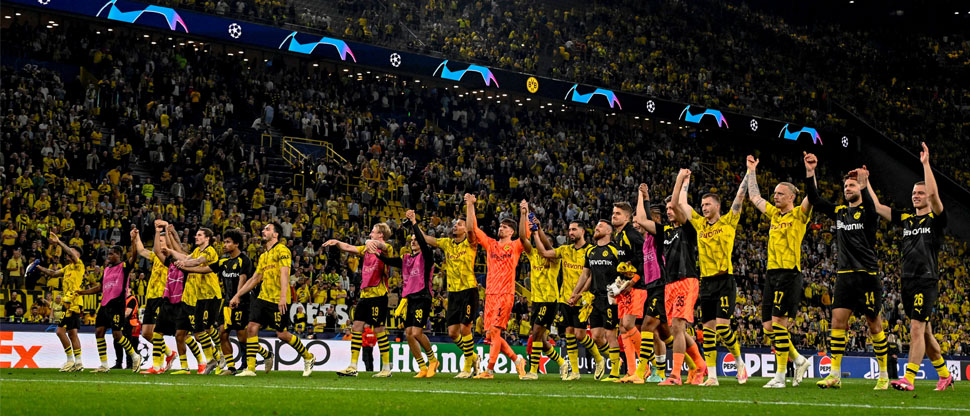 Borussia Dortmund pega primero y sueña con una final contra el Real Madrid