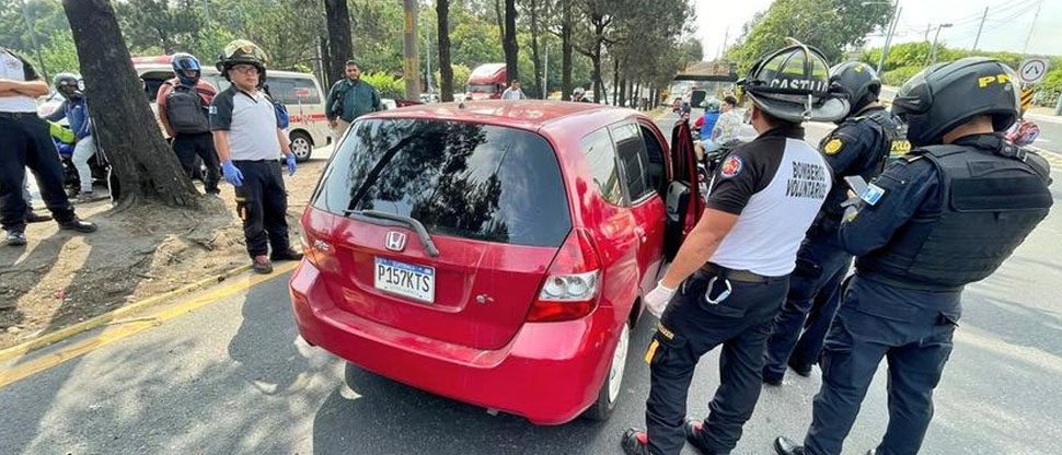 Atentado en el periférico de Guatemala deja como saldo dos hombres fallecidos