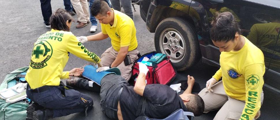 Hombre atropellado en barrio Lourdes