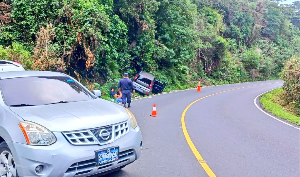 3 lesionados deja accidente de tránsito registrado en Santa Ana