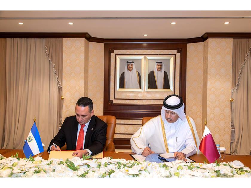 Fiscalías de El Salvador y Catar firman acuerdo para cooperación bilateral