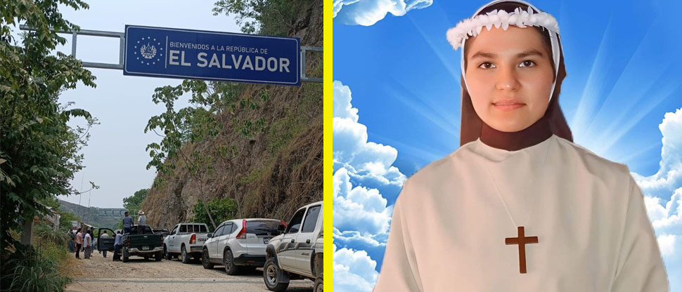 Los restos de monja salvadoreña fallecida en choque en Honduras ya están en El Salvador