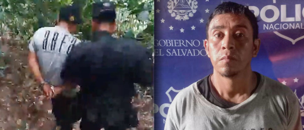 Capturan a marero que se escondía de la guerra contra las pandillas en una finca de San Salvador