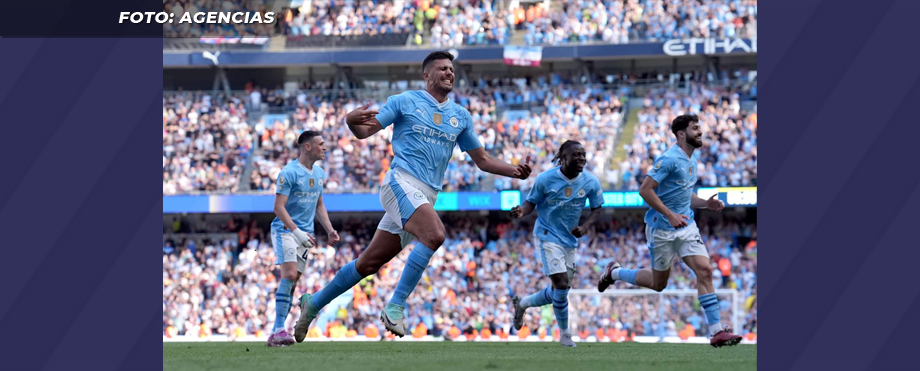 Manchester City se corona campeón de la Premier League