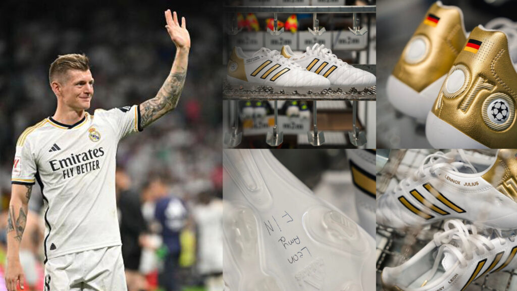 Así son las zapatillas personalizadas que utilizará Toni Kroos en la final de la Champions League