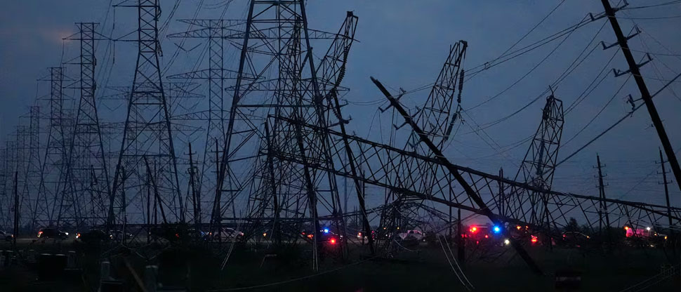 Más de 1 millón de usuarios se quedan sin energía eléctrica en Texas, EEUU