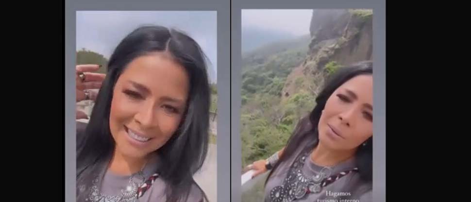 Verónica Guerrero lograr superar su miedo de visitar la Puerta  del Diablo