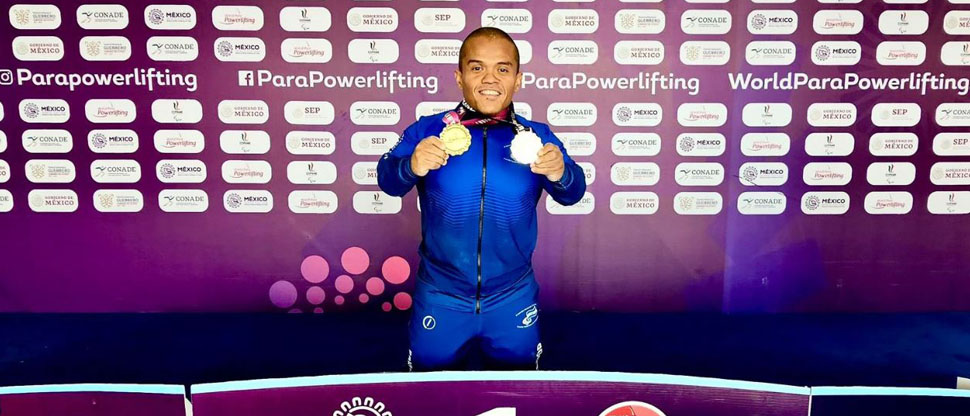 Herbert Aceituno se viste de Oro en el Parapan American World cup México 2024
