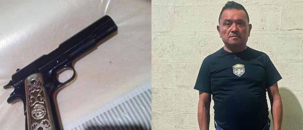 Capturan a sujeto que disparó al aire para amenazar a su vecino en Apopa